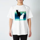 聞く耳ねこのお店のSerene Hours スタンダードTシャツ