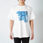 𝔹子のフランス語　発音記号　国旗色 Regular Fit T-Shirt