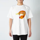 ねむいさかなのお店のピラルク　ドット Regular Fit T-Shirt