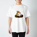 穴掘り犬こむぎさんの穴掘り犬こむぎさん Regular Fit T-Shirt