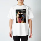 やまねっこ洋服店のゆかいな犬3Dシャツ 笑顔ver Regular Fit T-Shirt