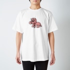 ハニョのトリケラトプス！！！ Regular Fit T-Shirt