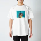 くろさわゆいのもふもふダックス（ブラックタン） Regular Fit T-Shirt