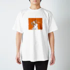 くろさわゆいのもふもふジャックラッセルテリア スタンダードTシャツ