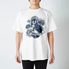 ぽて舗/karoの狼（和風）　 Regular Fit T-Shirt