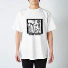 gin-glaの銀色のグラスTシャツ Regular Fit T-Shirt