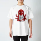 ももも雑貨堂のネコタコ Regular Fit T-Shirt