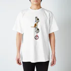 人生やり直しの猫の大道芸 Regular Fit T-Shirt