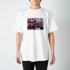 さらの中国の繁華街 スタンダードTシャツ