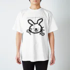 こっこのにんじんよりアボカドたべたいウサギ Regular Fit T-Shirt