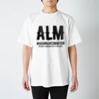 SANKAKU DESIGN STOREのAsian Lives Matter。 黒 Regular Fit T-Shirt