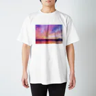 もにのもののsun set スタンダードTシャツ