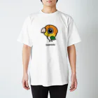 coconyan's shopのシロハラインコ Regular Fit T-Shirt