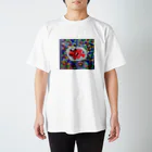 Araki  Kasumi わちゃわちゃ屋の赤べこお Regular Fit T-Shirt