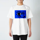 くまミイラ工房の古代エジプトシンボル・ウジャト眼（ホルスの目） Regular Fit T-Shirt