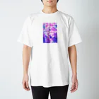 MonkeypunksのGlitchflower002 スタンダードTシャツ