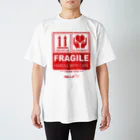 Big-T.jpのFRAGILE Tシャツ ＜ジョークTシャツ＞ スタンダードTシャツ