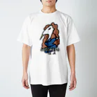 ダイナマイト87ねこ大商会のゲロマブ鶴スケバン Regular Fit T-Shirt