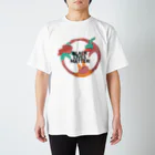 RIRI_designのBLACK LIVES MATTER（ブラック・ライブス・マター）サークル2 Regular Fit T-Shirt