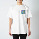 五十嵐灯のサーモフラワー Regular Fit T-Shirt