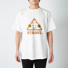 ぽんず すたじおのピラミちゃんロゴ スタンダードTシャツ