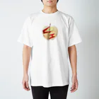 なでしこ@デザインのペーパーアップル Regular Fit T-Shirt