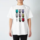 宇宙館のかわいい6種大黒ちゃん Regular Fit T-Shirt