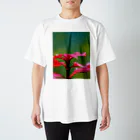 KAERUCAFE SHOPの水草の気泡 Regular Fit T-Shirt