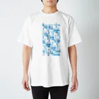 トモの地中海付近をお散歩柄 スタンダードTシャツ