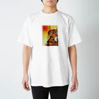 あなぐま(ひらいまき)のコケねこさんと情熱 Regular Fit T-Shirt