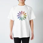 RIE-ikedaのカメレオン　COLOR WHEEL スタンダードTシャツ