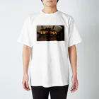 くぼかわ かおるのパリ万博のオルゴール スタンダードTシャツ