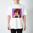 Sizimi_Kusodasaのエモ女 梅沢ビネガー スタンダードTシャツ