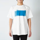 朝だのビニール - シアン Regular Fit T-Shirt