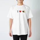 森のハープ弾きのI ❤️ 🐝　Tシャツ 티셔츠