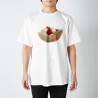 ジャスタキッチンのピタパンサンド『あんホイップ』 Regular Fit T-Shirt