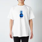 aloha_pineapple_hawaiiのパイナップル マルチボーダー ALOHA 135 Regular Fit T-Shirt