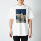 とーくんショップの白くまん Regular Fit T-Shirt