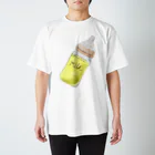 みおつくしの哺乳瓶　milk スタンダードTシャツ