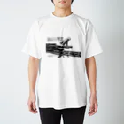 むかしごと研究会のそりを引く（パズル） Regular Fit T-Shirt