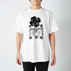 1982 (ｲﾁｷｭｳﾊﾁﾆｲ）の強運スキル持ちTシャツ スタンダードTシャツ