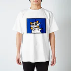 hachuuのネコの鳥 Regular Fit T-Shirt