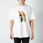 mofusandのダブルえび天にゃん Regular Fit T-Shirt