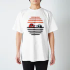 hachuuの夕焼け Regular Fit T-Shirt