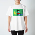 mikitoartの水で遊ぶ女の子 スタンダードTシャツ