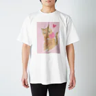 もみかのくま抱っこにゃんこ Regular Fit T-Shirt