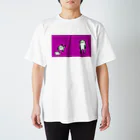 イルカニソゲソの【イルカニソゲソ】行儀の悪い Regular Fit T-Shirt