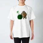 いきもの大好き！ほほえみフレンズのカピバラとスイカ Regular Fit T-Shirt