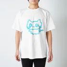 にんげん きらいのおばけねこさん スタンダードTシャツ