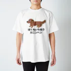 URMOUNTのぼくもいちおうカニンヘン スタンダードTシャツ